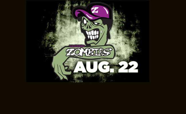 Zombie Night at Boomers Stadium Returns August 22