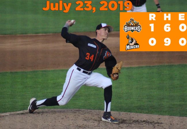 Boomers Blank Miners