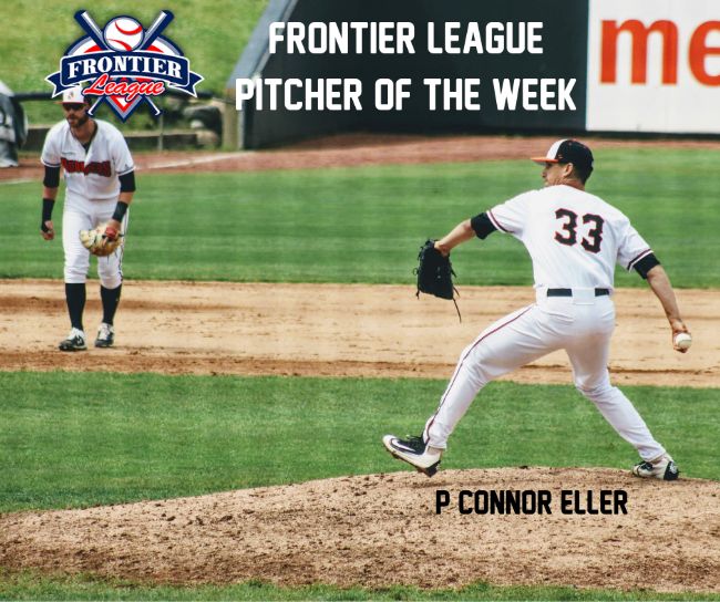 Eller Tabbed as Pitcher of the Week