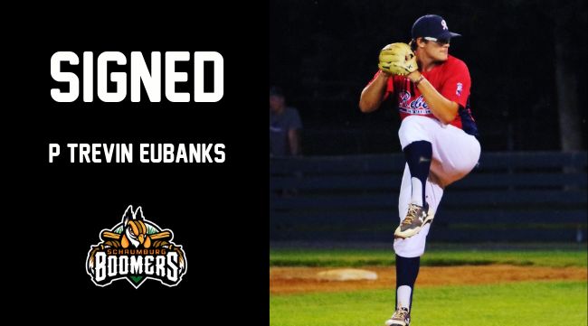 Boomers Add RHP Trevin Eubanks