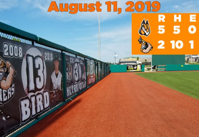 Nieporte's Homer Helps Boomers Break Slide