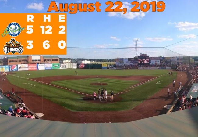 Walk-Off Homer Hands Boomers Loss in Finale at Gateway