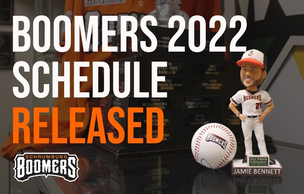 Boomers 2022 Schedule Announced