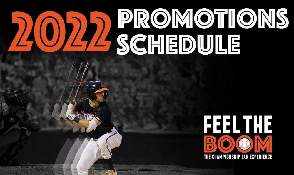 2022 Promotions Schedule
