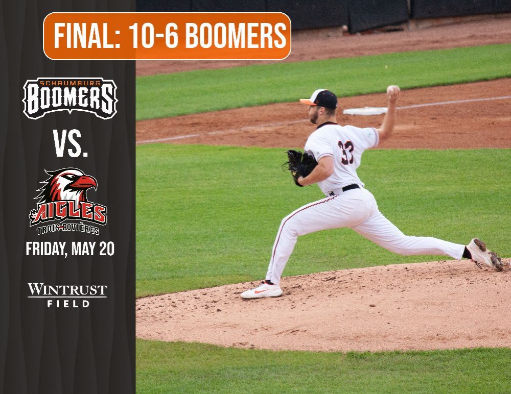 Seven-Run Second Sends Boomers to Win in Home Opener