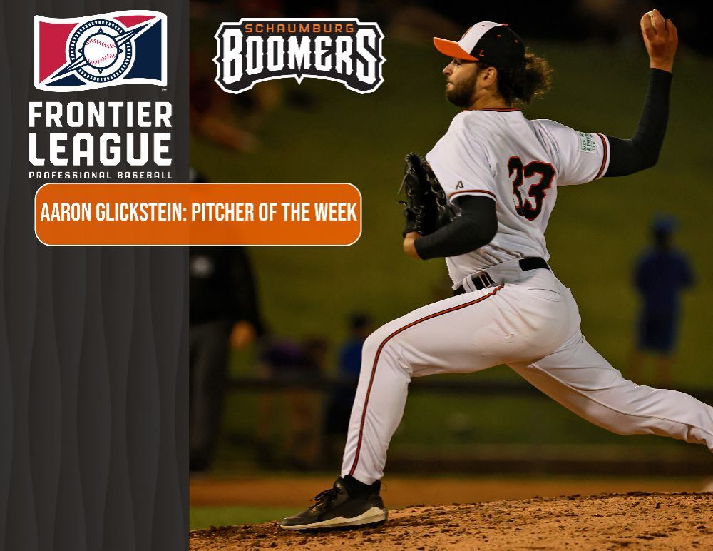 Glickstein Selected as Pitcher of the Week