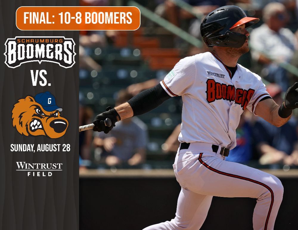 Boomers Hold on to Win Slugfest