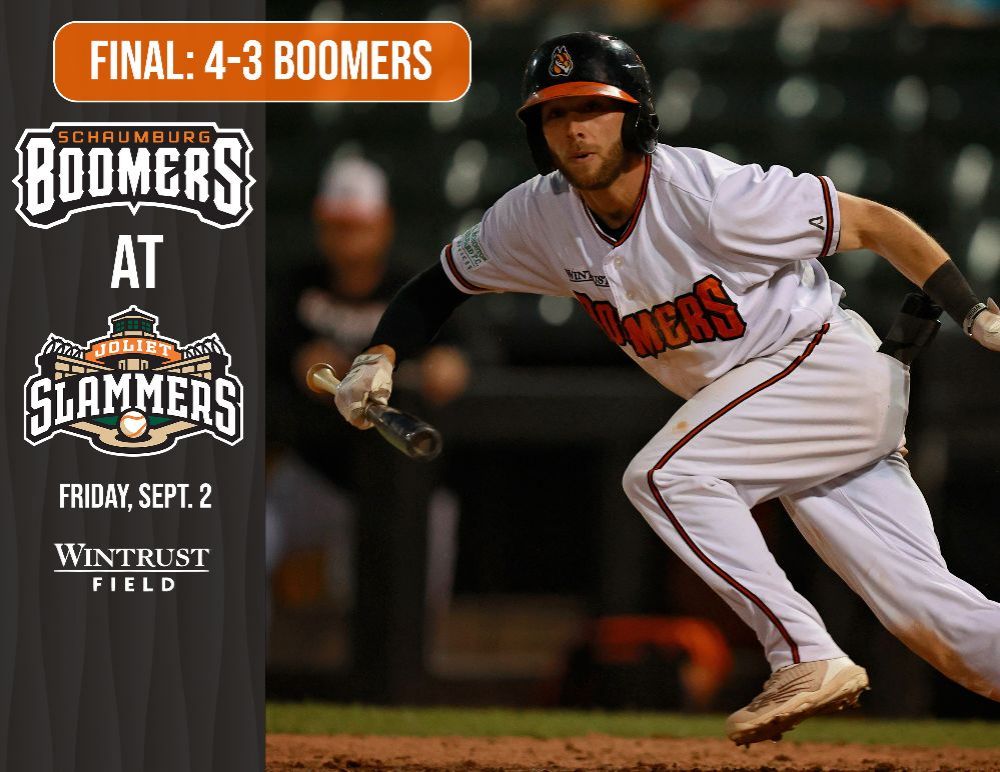 Boomers Claim Extra-Inning Decision