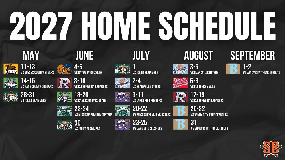 2027 Schedule