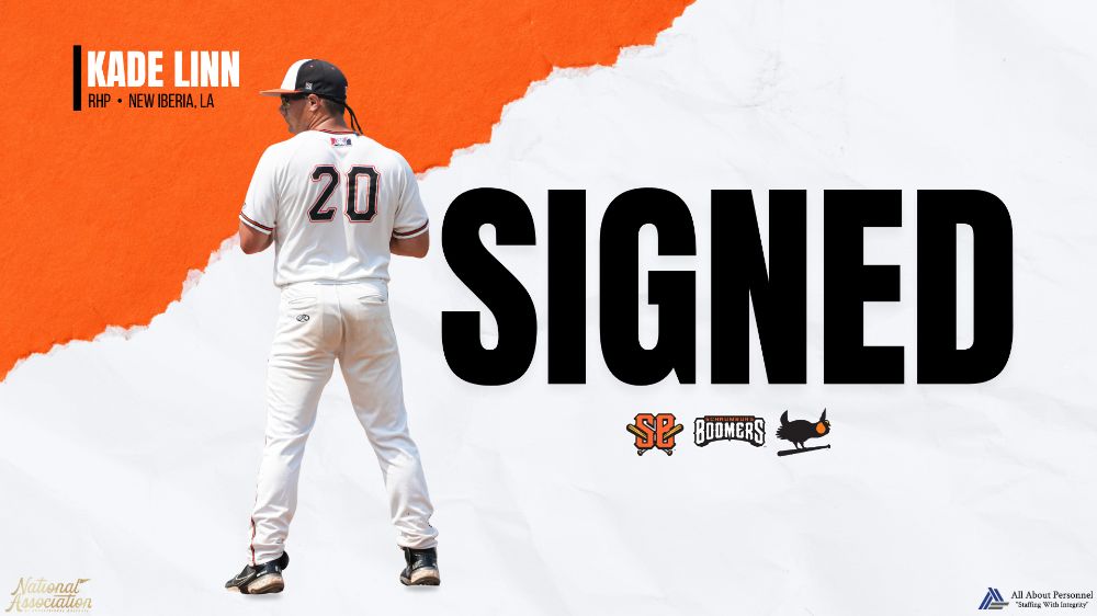 Boomers Sign RHP Kade Linn for 2027 Season