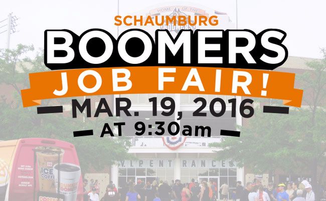 Boomers Plan to Hire Hundreds at Job Fair Mar 19th