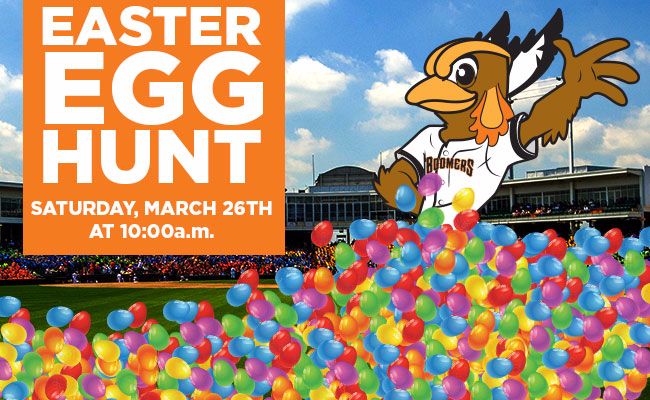 BOOMERS ANNUAL EASTER EGG HUNT SLATED FOR MARCH 26
