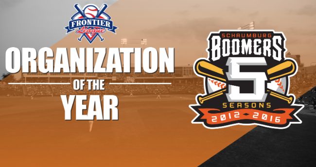 Schaumburg Boomers Named Organization of the Year