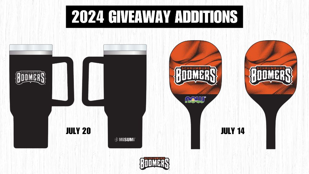 Pickleball Paddles and Tumblers Added to 2024 Giveaways