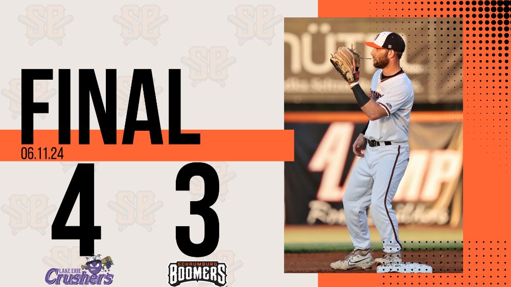 Boomers Open Homestand with Extra Inning Defeat