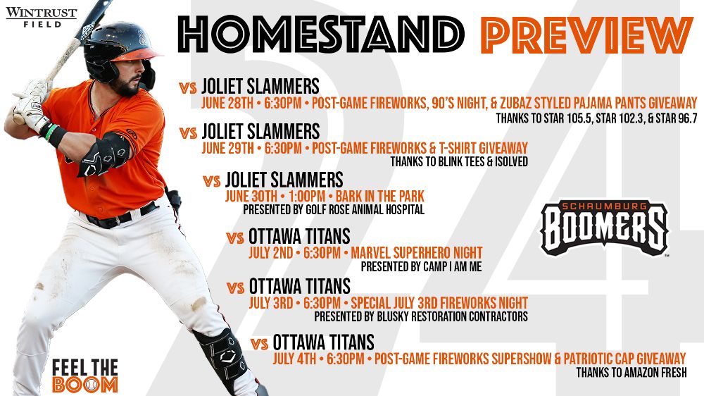 Upcoming Homestand Preview