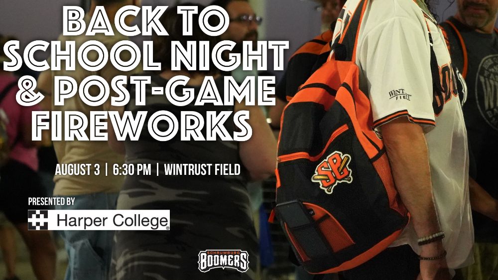 Backpack Giveaway Tonight - First Pitch at 6:30PM