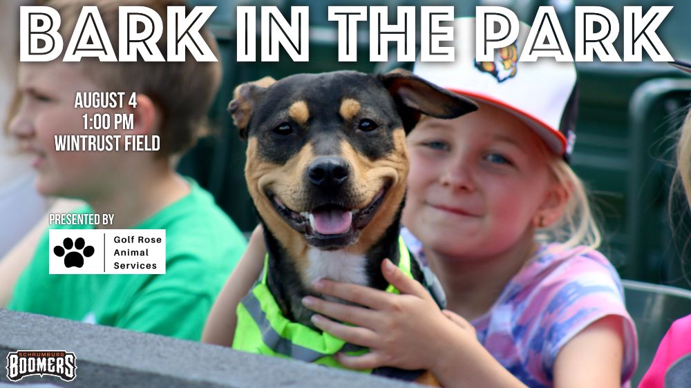 Bark in the Park Today - First Pitch at 1:00PM