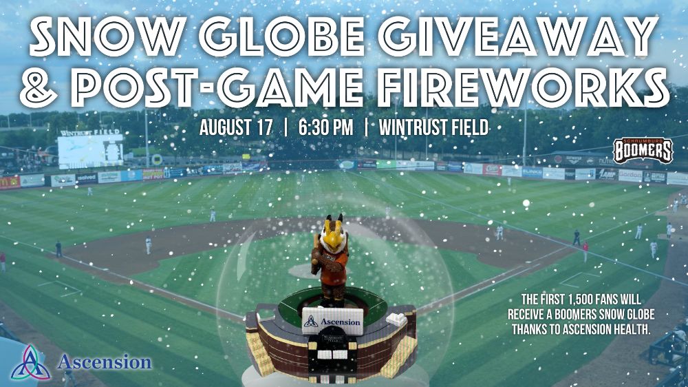 Coop Snow Globe Giveaway Tonight - First Pitch 6:30 PM