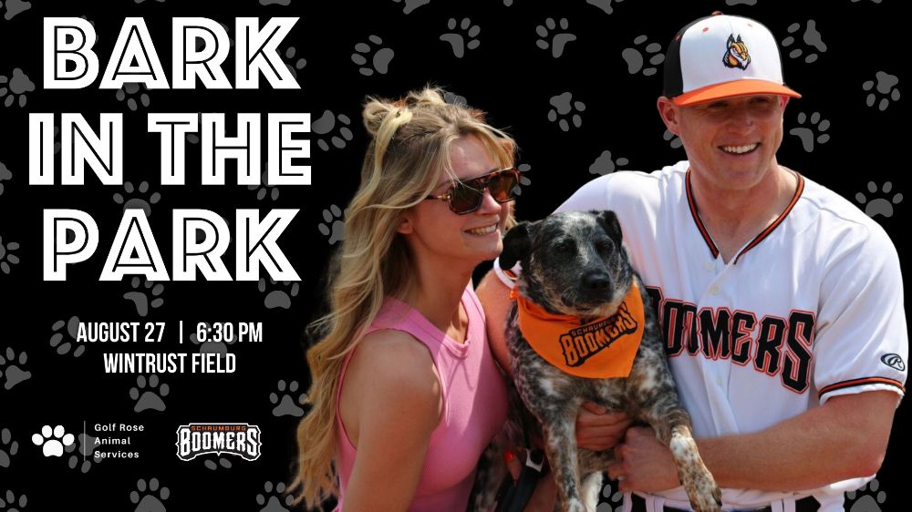 Final Bark in the Park Tonight - First Pitch at 6:30 PM