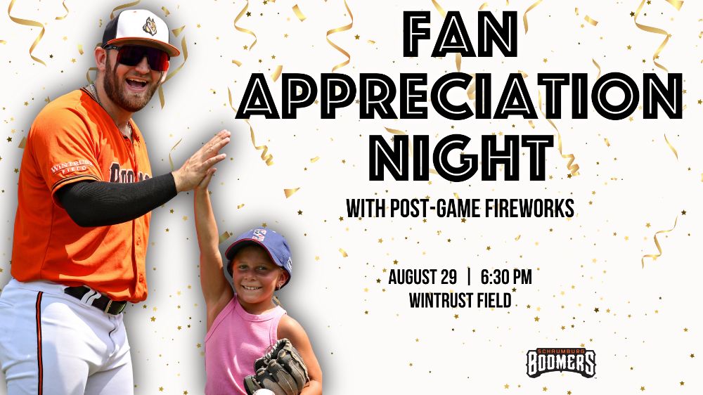 Fan Appreciation Night Tonight - First Pitch at 6:30 PM