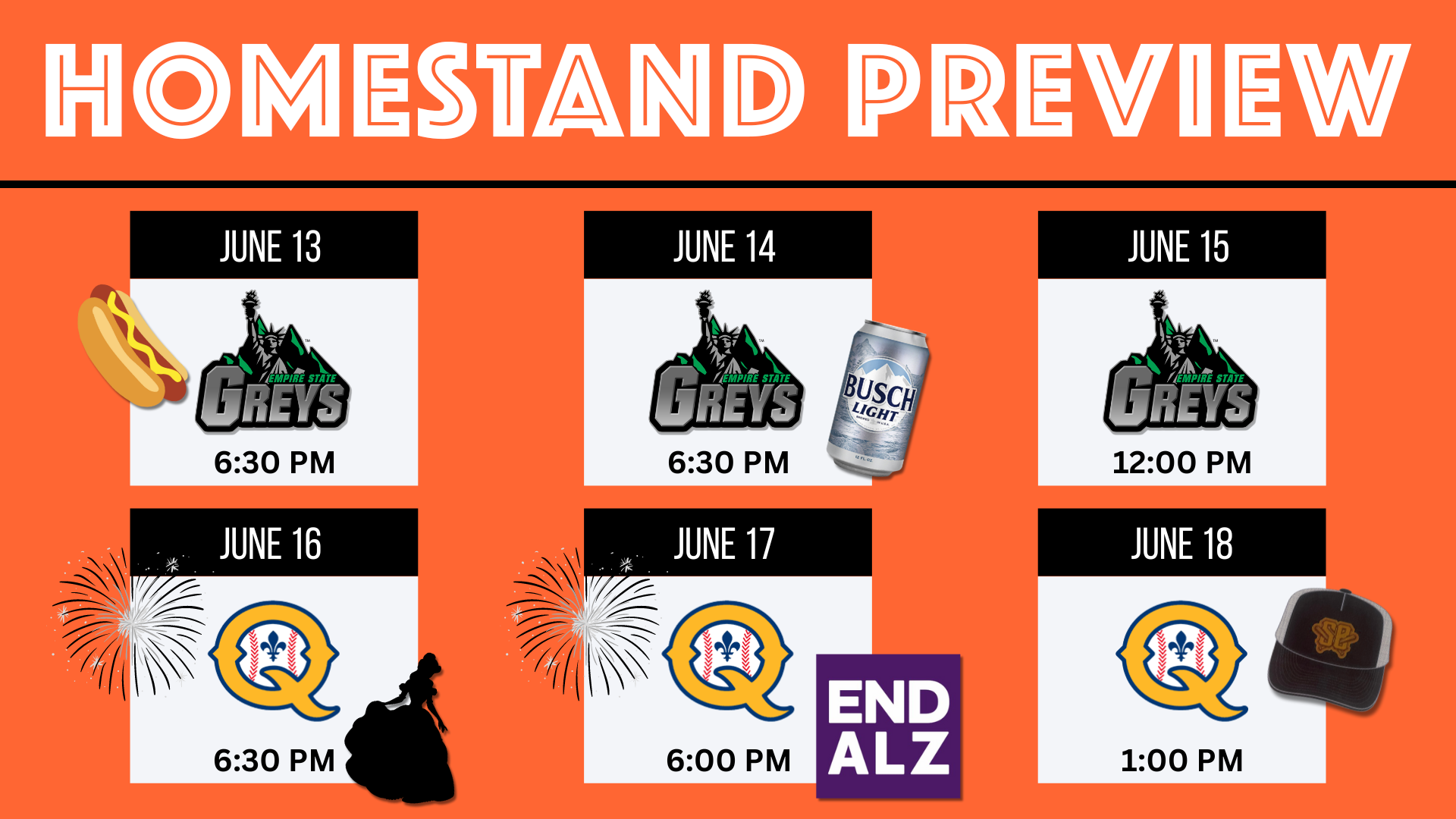 Homestand Preview 6/13-6/18
