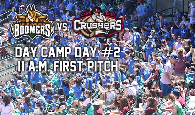 Day Camp Day: Boomers vs. Crushers