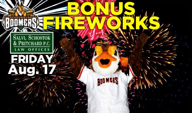 Tickets Just $7 for Bonus Fireworks Night on 8/17!