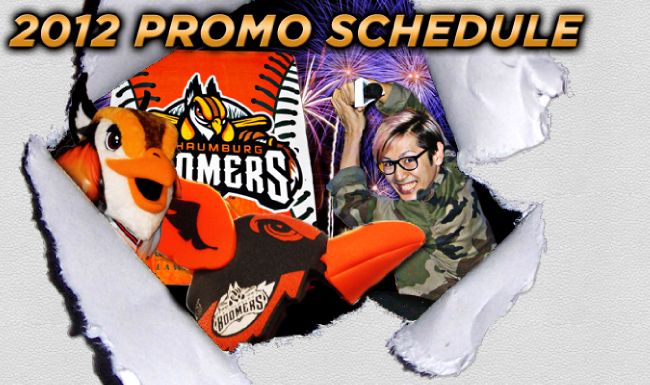 Promotional Schedule for the Inaugural Season!