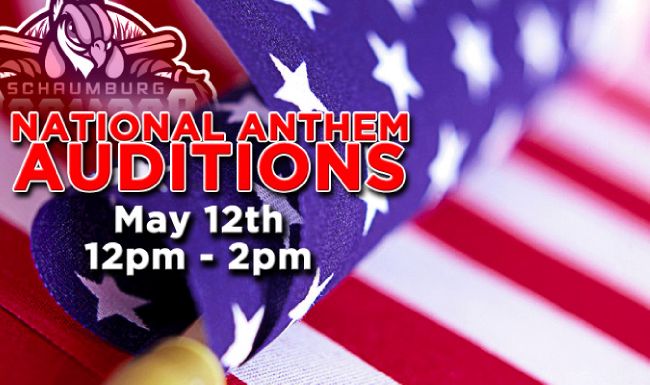 National Anthem Auditions - Saturday, May 12