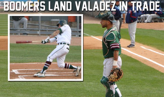 Boomers Acquire Catcher Valadez from RailCats