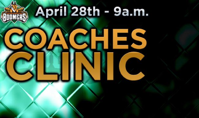 Schaumburg Boomers Free Coaches' Clinic 4/28