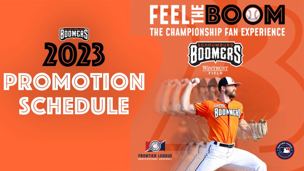 Boomers Announce 2023 Promotion Schedule