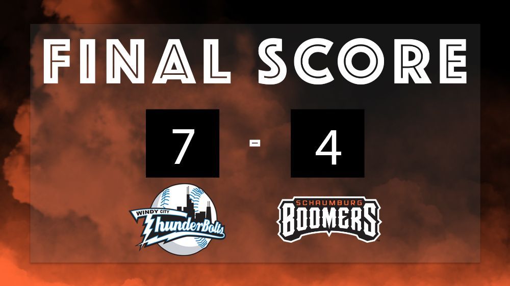 Boomers Drop Extra-Inning Thriller