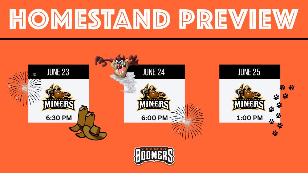 Homestand Preview 6/23 - 6/25