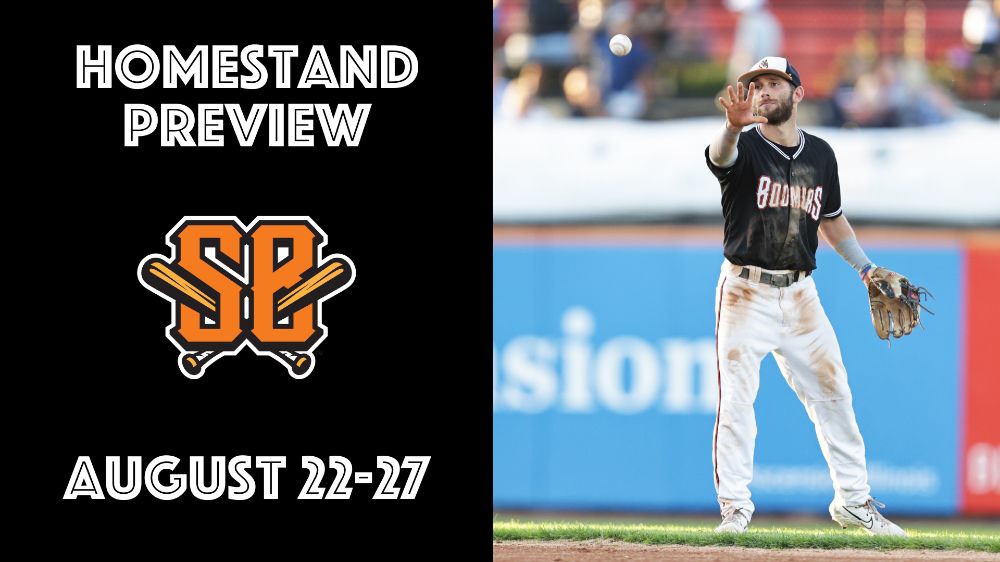 Homestand Preview August 22-27