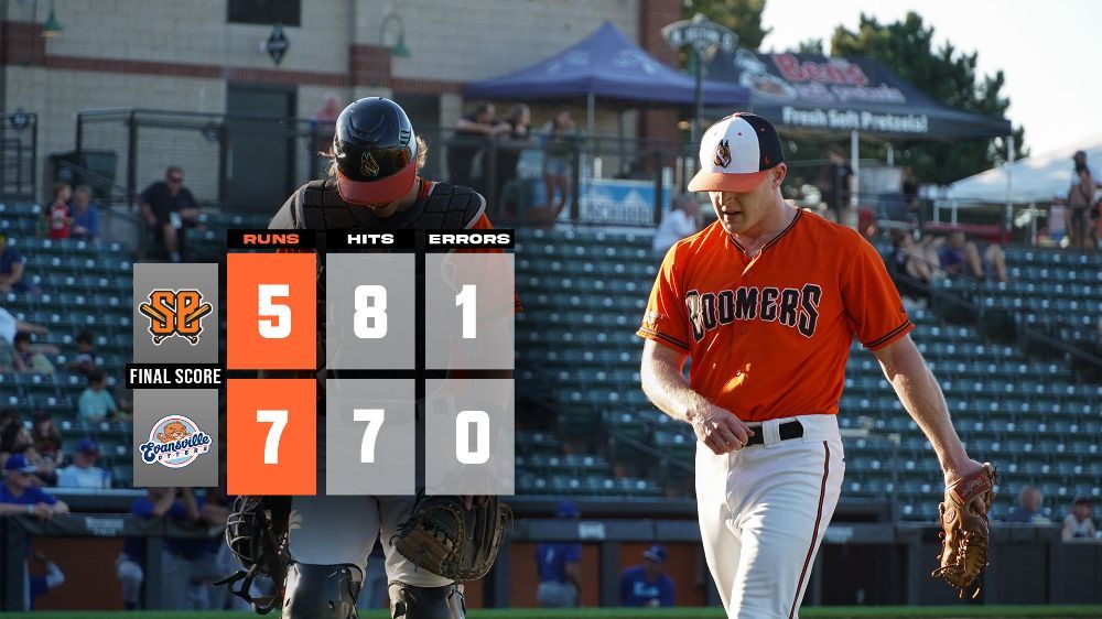 Seventh Inning Costs Boomers in Regular Season Finale