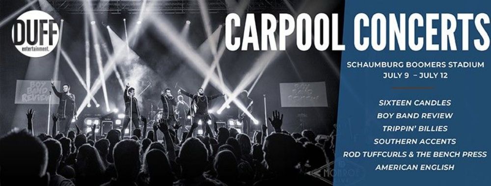 Duff Entertainment Launches Carpool Concerts at Boomers Stadium