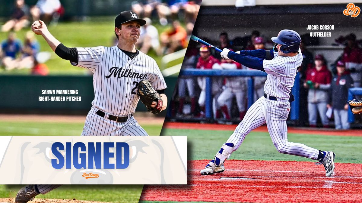 Bird Dawgs Add Left-Handed Bat, Right-Handed Arm with Corson, Mannering