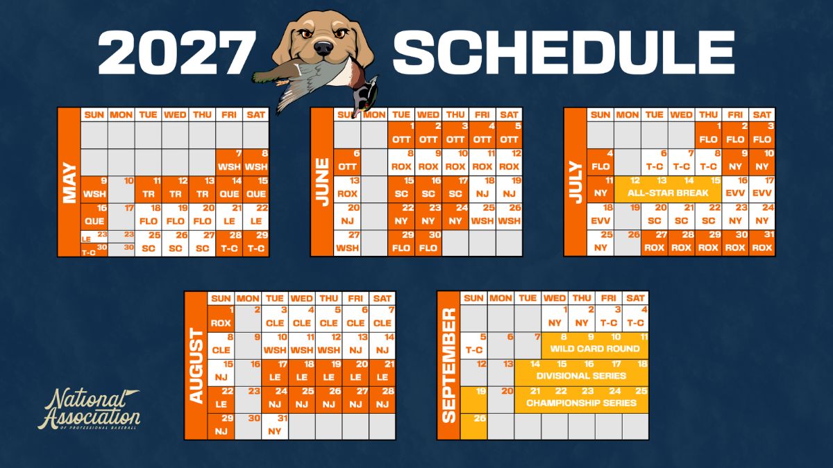 Down East Bird Dawgs Reveal 2027 Regular Season Schedule