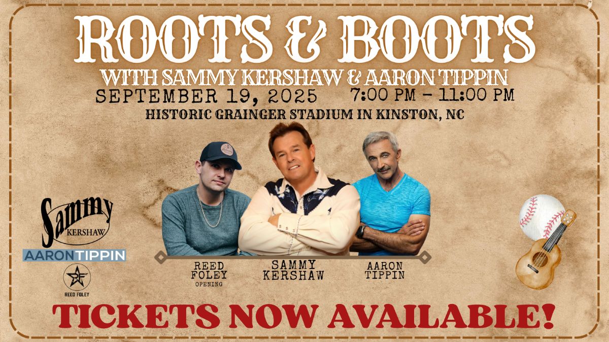 Roots & Boots Concert Ticket Sales NOW AVAILABLE!