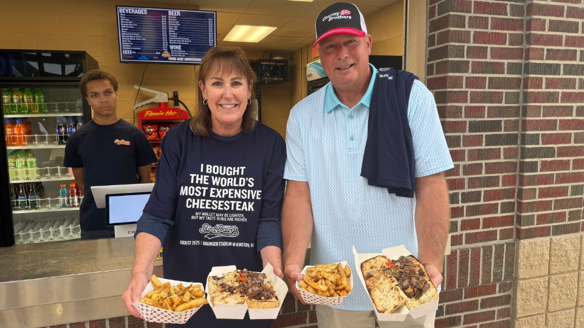 Down East Bird Dawgs Set Record With $200.25 Cheesesteak