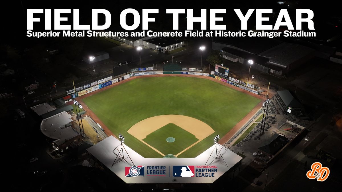 Frontier League Awards Field of the Year to the Down East Bird Dawgs