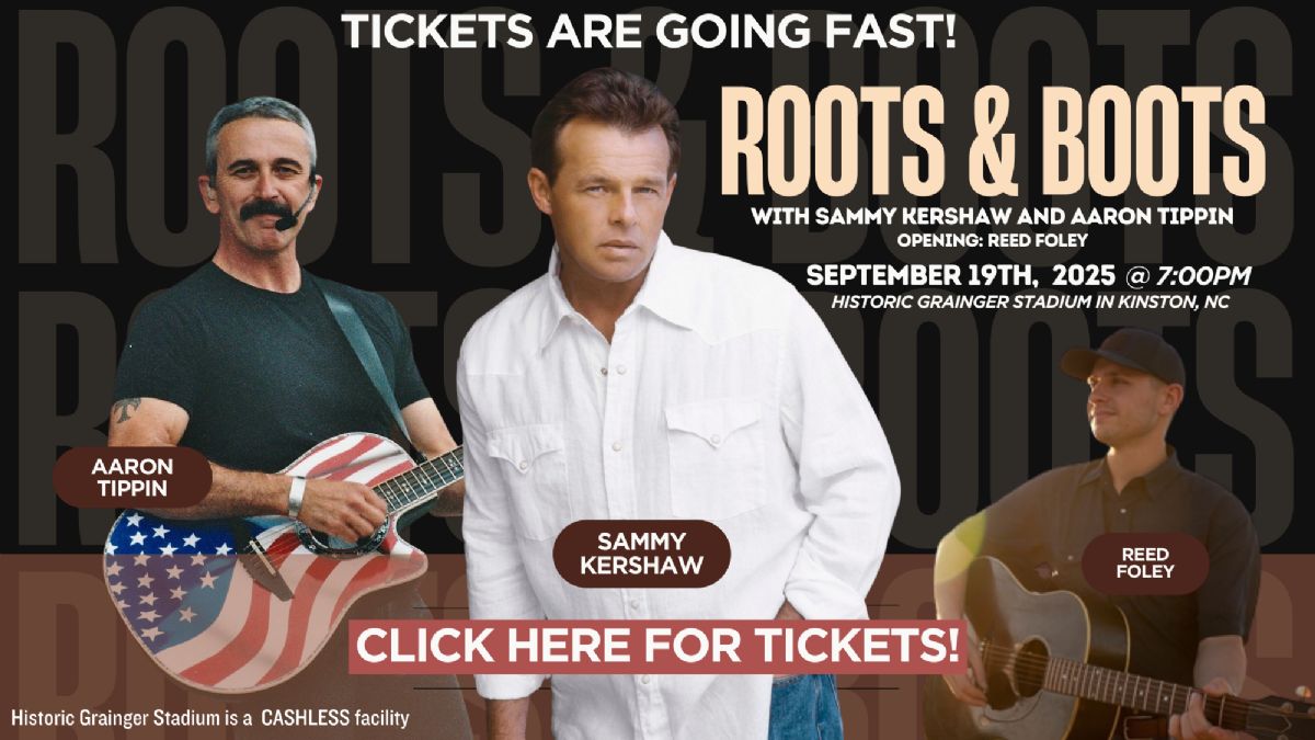 Roots & Boots Concert Tickets Going Fast!