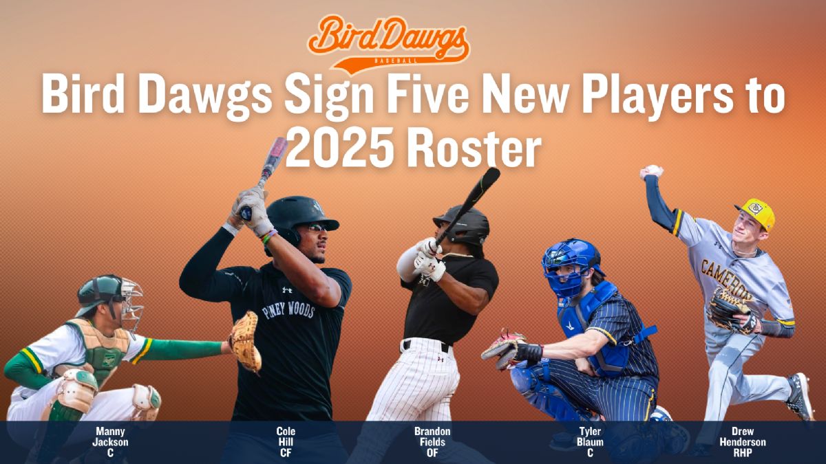 Down East Bird Dawgs Sign New Players to 2025 Roster