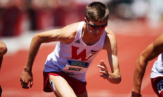 David Ribich's senior season included three national championships, four Division II record times and a sub four-minute mile. Photo by Chris Oertell.