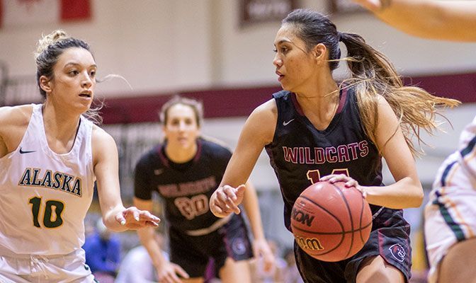 Pana averaged 14.4 points, 5.3 rebounds and 4.9 rebounds for CWU in 2019-20. Photo by Matthew Breshears.
