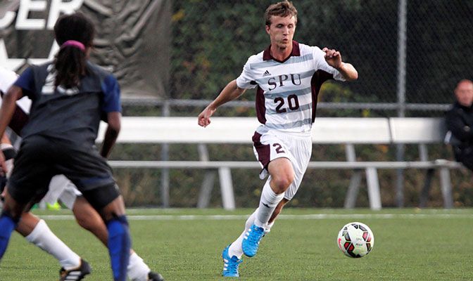 Ian Adams has scored one of the team's five goals to help Seattle Pacific to a 3-0-1 record.