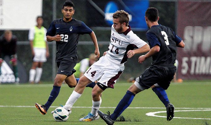 Sean Russell has started 13 games for SPU, which is No. 2 in the first NCAA West Region rankings.