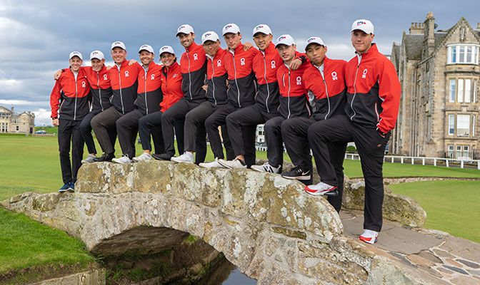 During their trip, Simon Fraser played all of St. Andrews renowned courses with the except the Old Course. Photo by Belinda Lin.